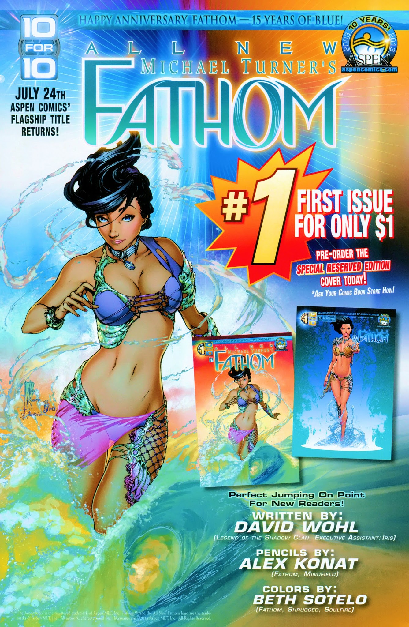 Read online Michael Turner's Fathom: The Elite Saga comic -  Issue #5 - 21