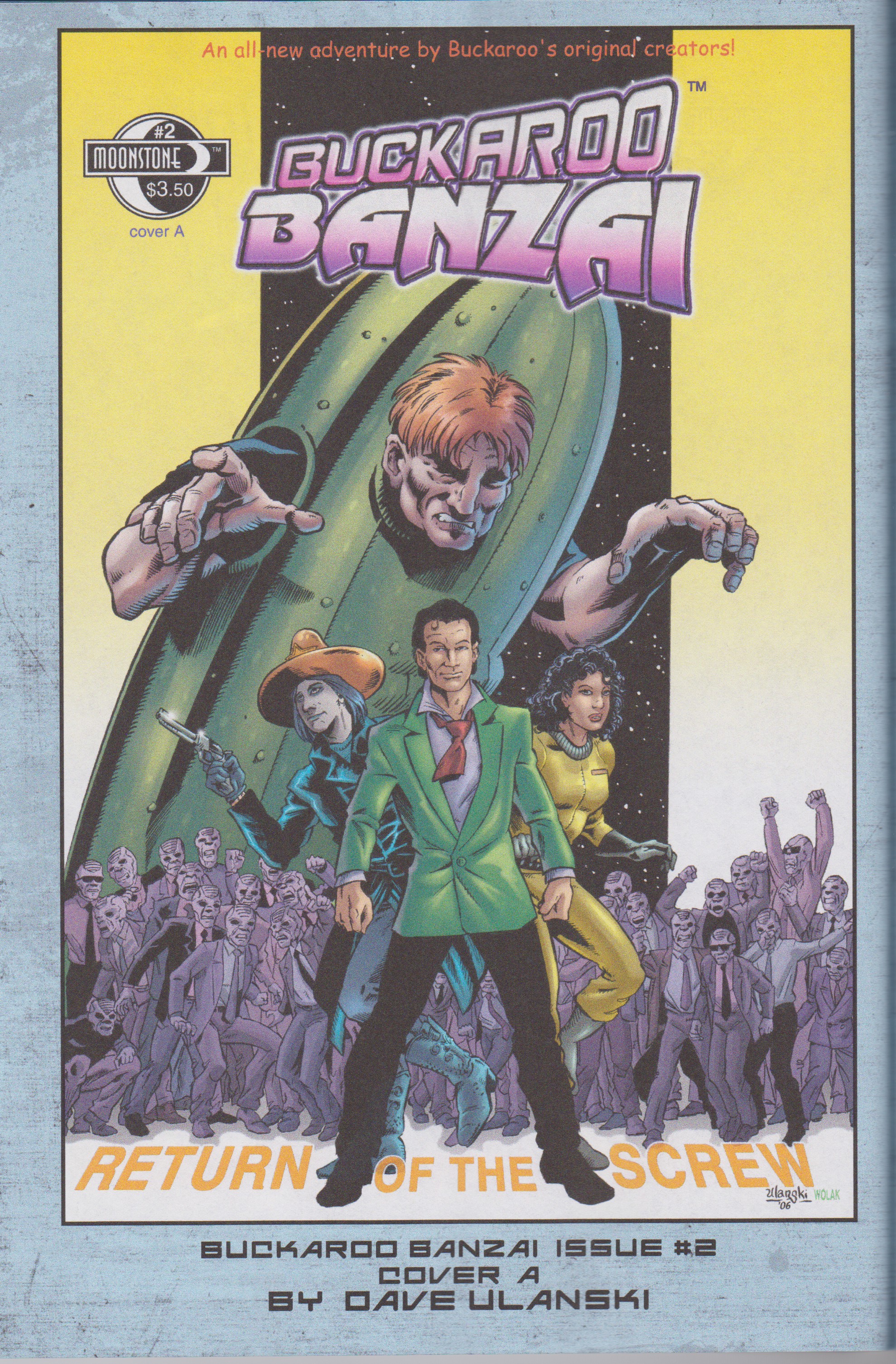Read online Buckaroo Banzai: Return of the Screw (2007) comic -  Issue # TPB - 96