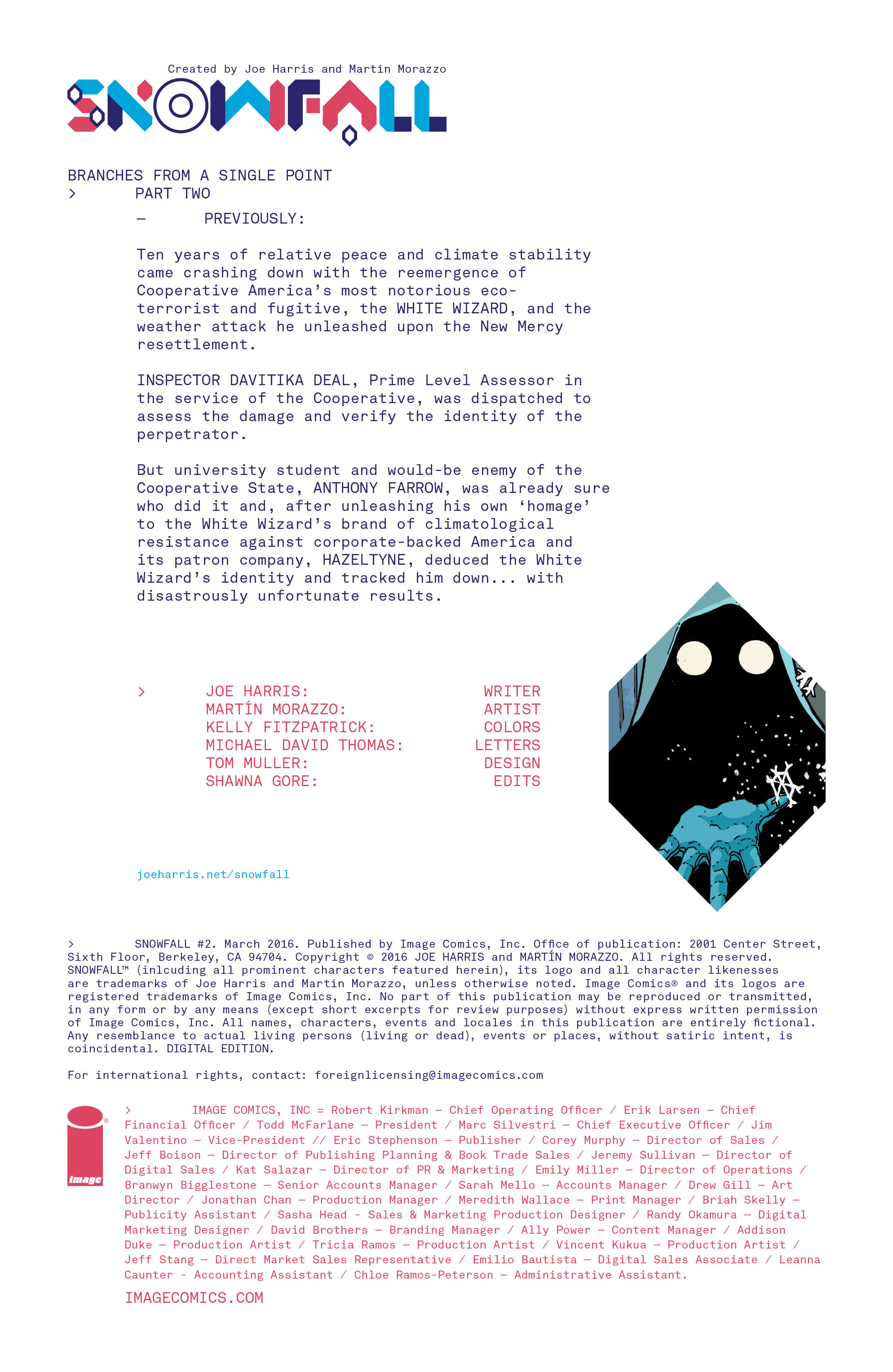 Read online Snowfall comic -  Issue #2 - 2