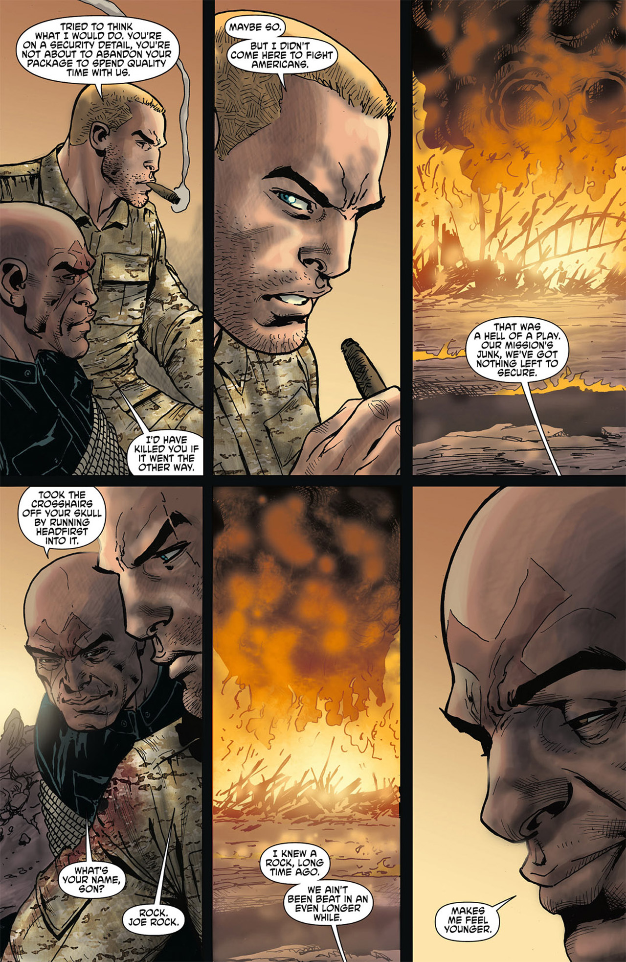 Read online Men of War (2011) comic -  Issue #6 - 20