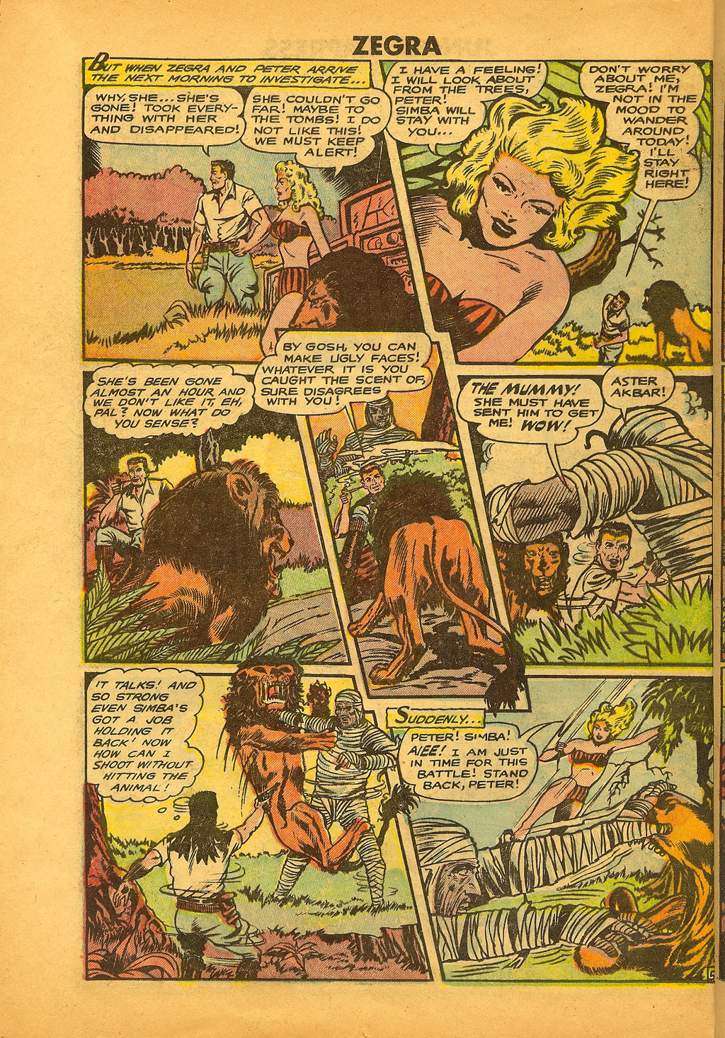 Read online Zegra, Jungle Empress comic -  Issue #4 - 16