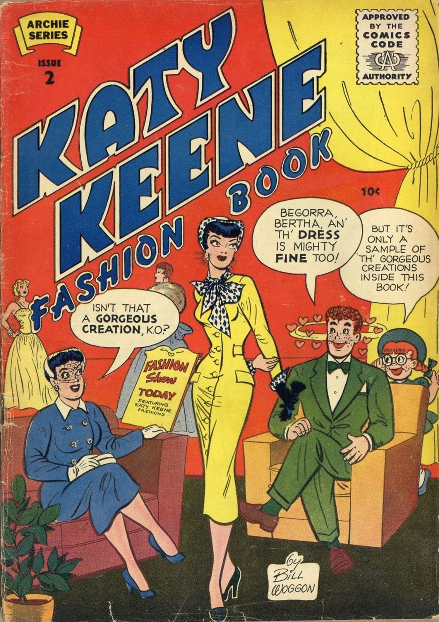 Read online Katy Keene Fashion Book comic -  Issue #2 - 1