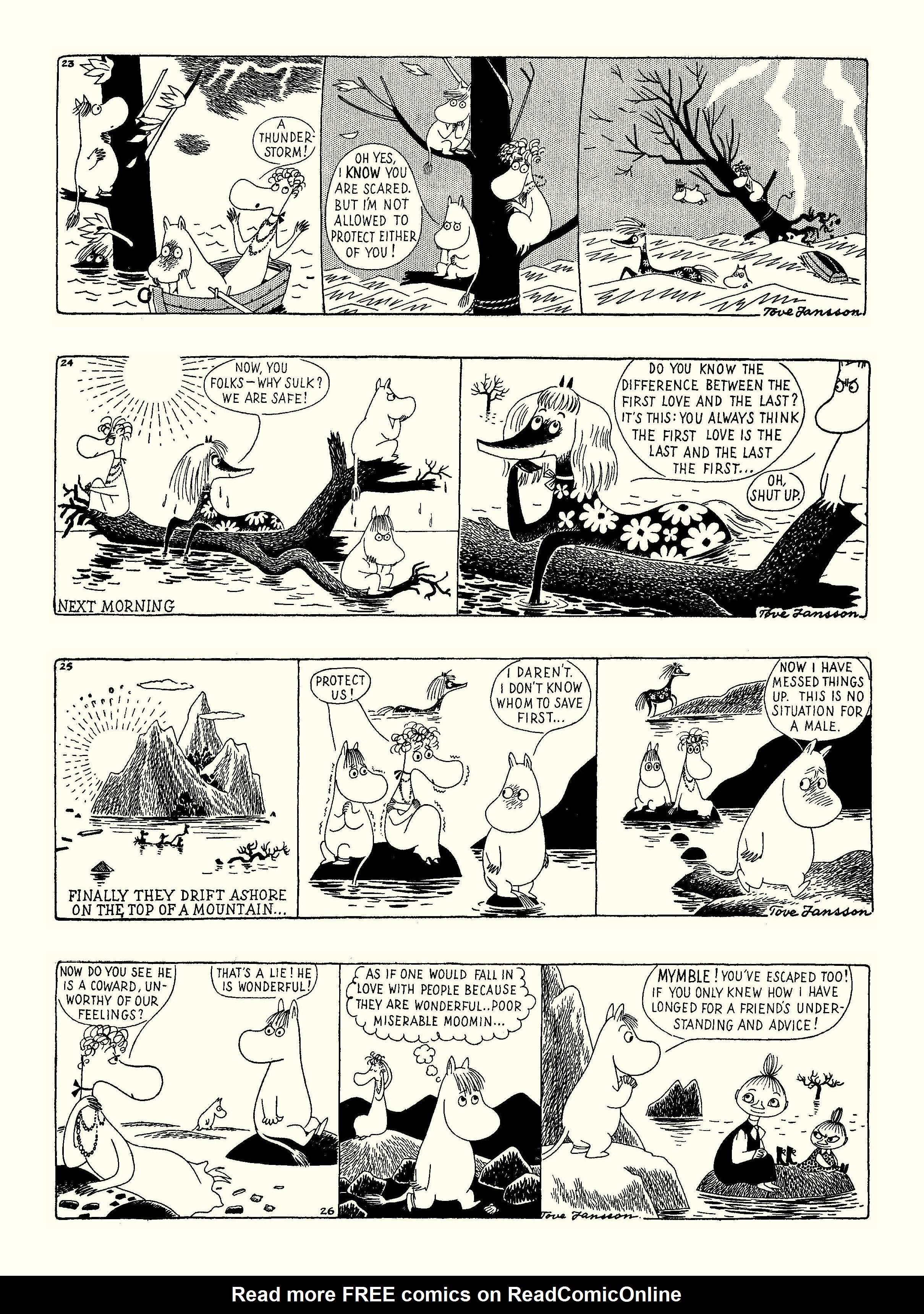 Read online Moomin: The Complete Tove Jansson Comic Strip comic -  Issue # TPB 3 - 12