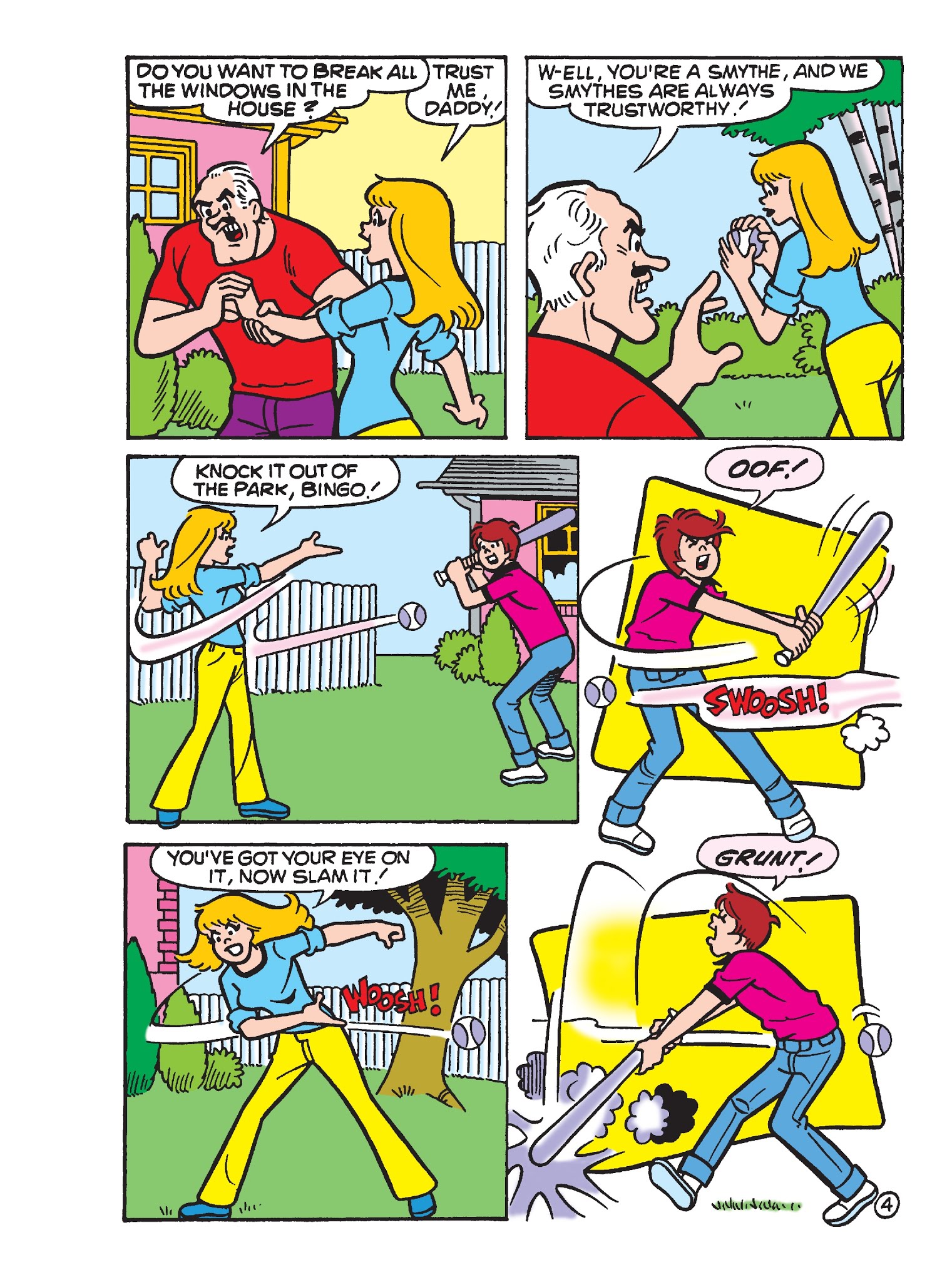 Read online Archie's Funhouse Double Digest comic -  Issue #28 - 128