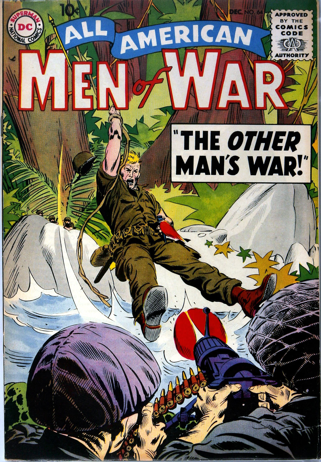Read online All-American Men of War comic -  Issue #64 - 1