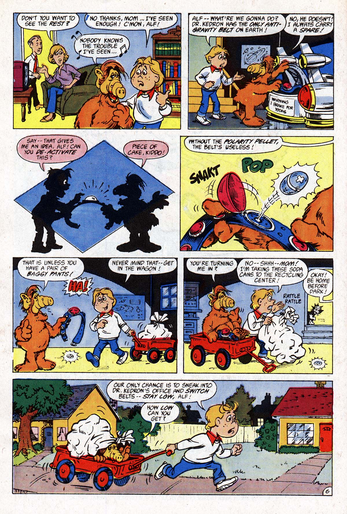 Read online ALF comic -  Issue #2 - 7