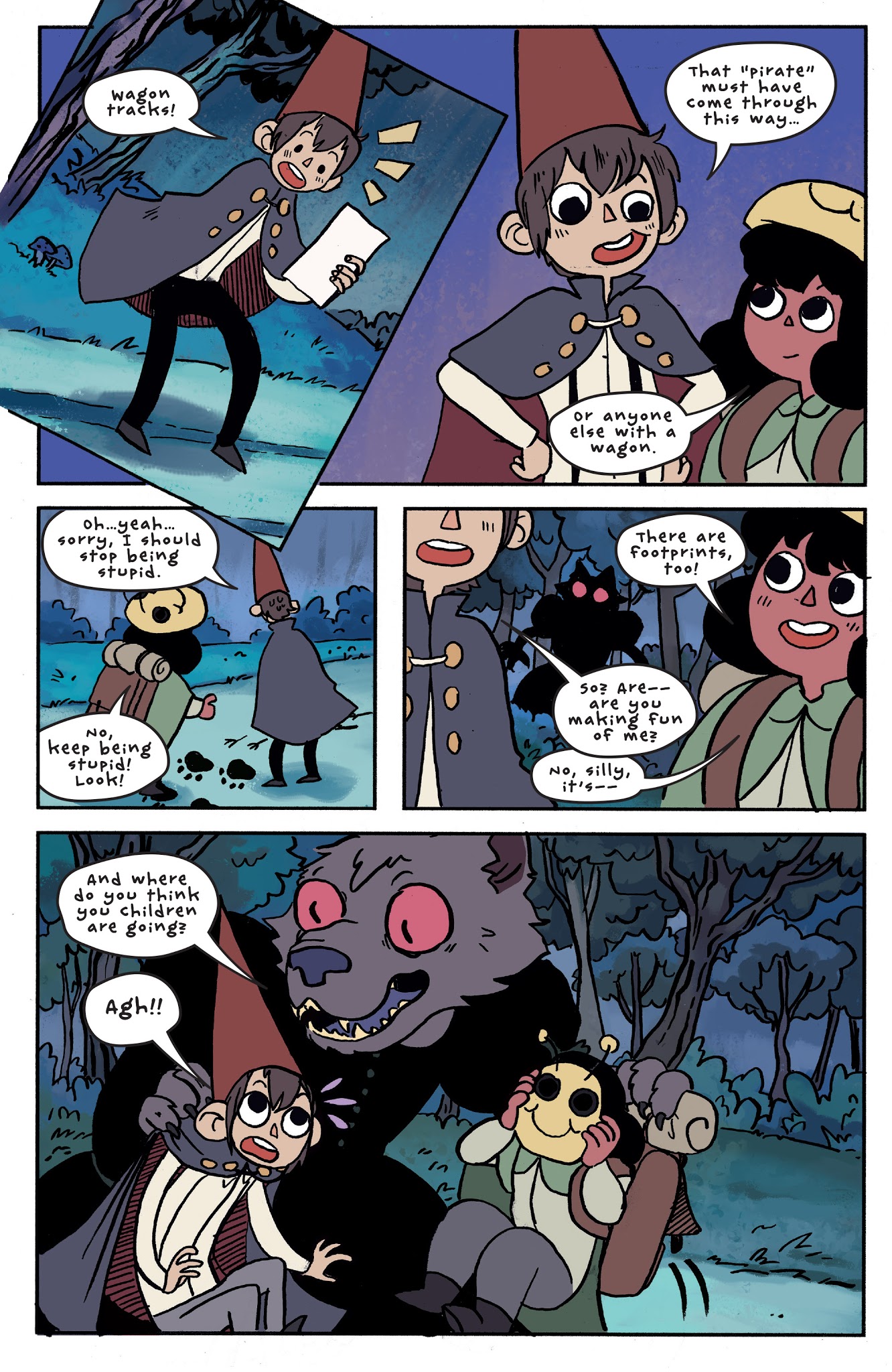 Read online Over the Garden Wall (2016) comic -  Issue #14 - 15