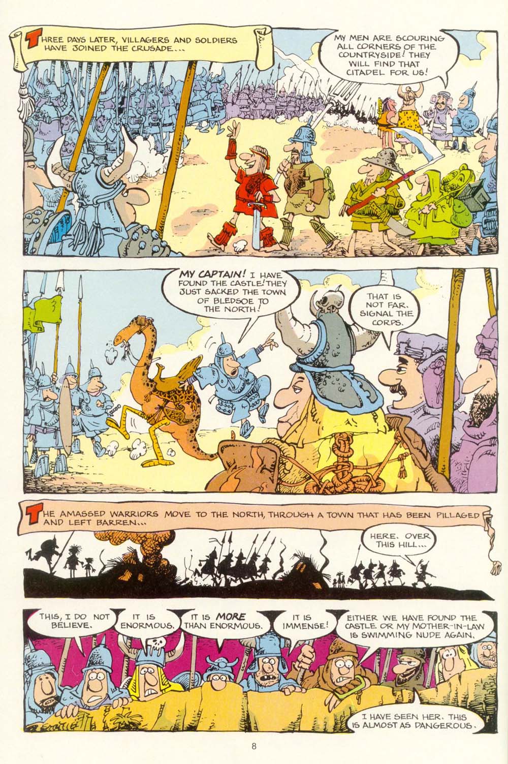 Read online Groo the Wanderer comic -  Issue #8 - 9