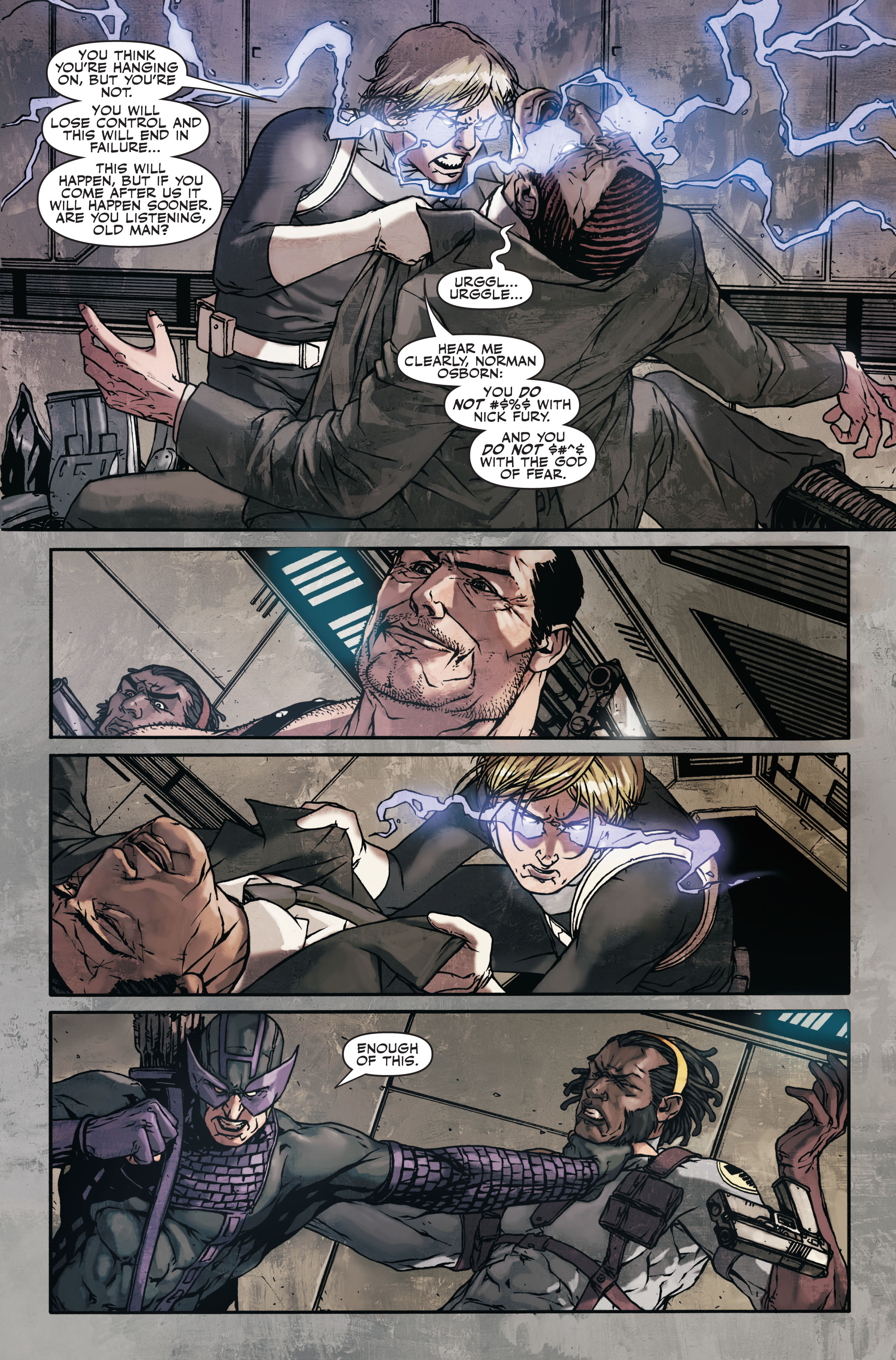 Read online Secret Warriors comic -  Issue #8 - 18