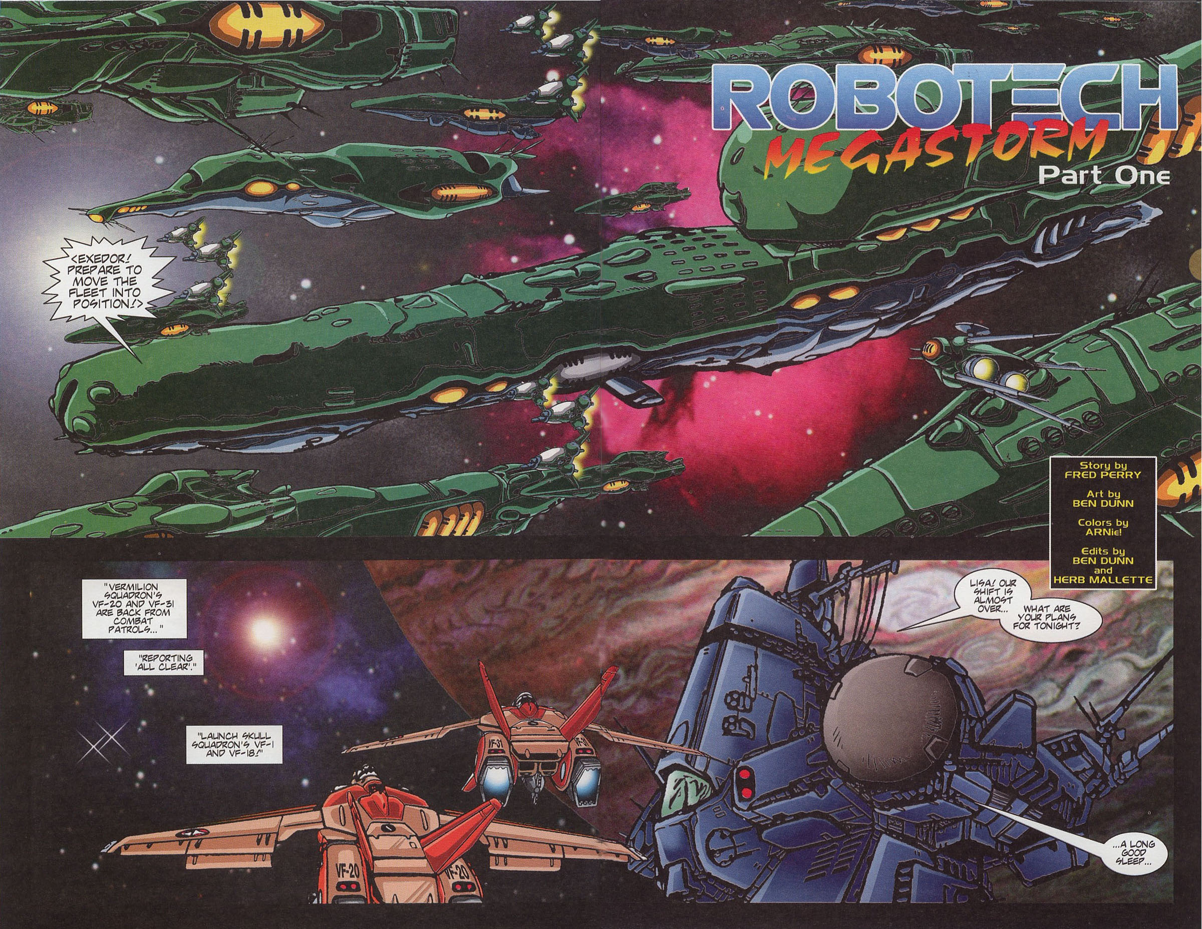Read online Robotech (1997) comic -  Issue #1 - 4