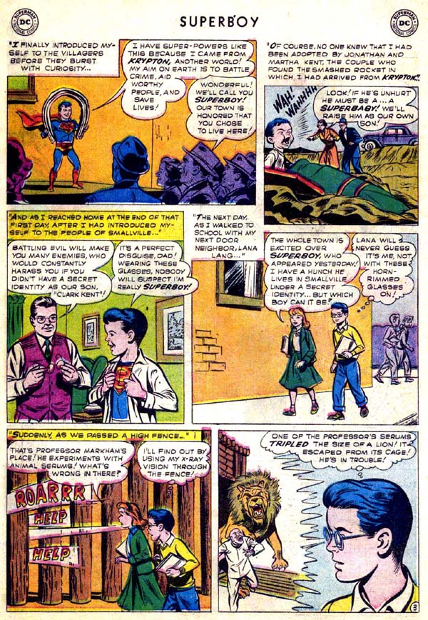 Read online Superboy (1949) comic -  Issue #70 - 21