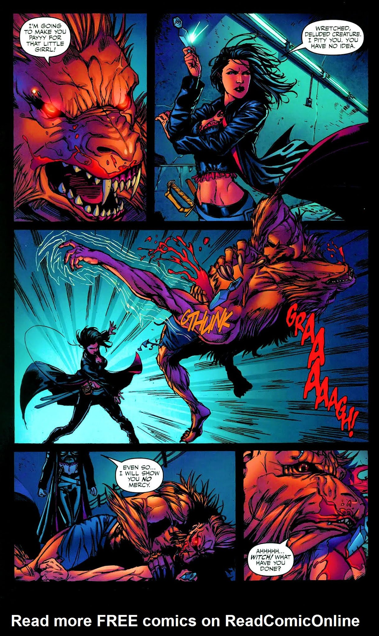Read online The Darkness vs. Eva: Daughter of Dracula comic -  Issue #1 - 10