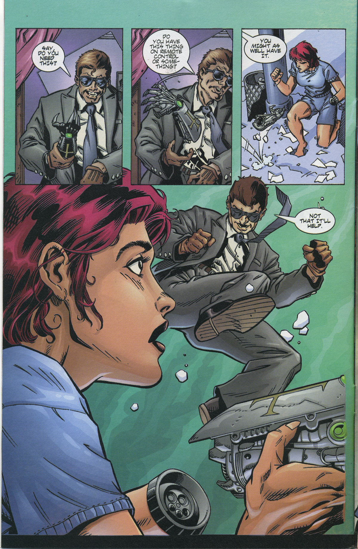 Read online Warrior Nun Areala comic -  Issue #4 - 6