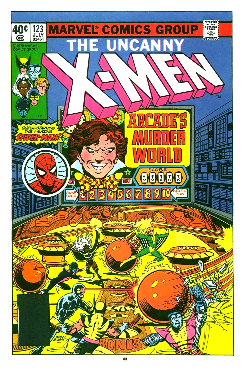 Read online The Official Marvel Index To The X-Men comic -  Issue #6 - 45