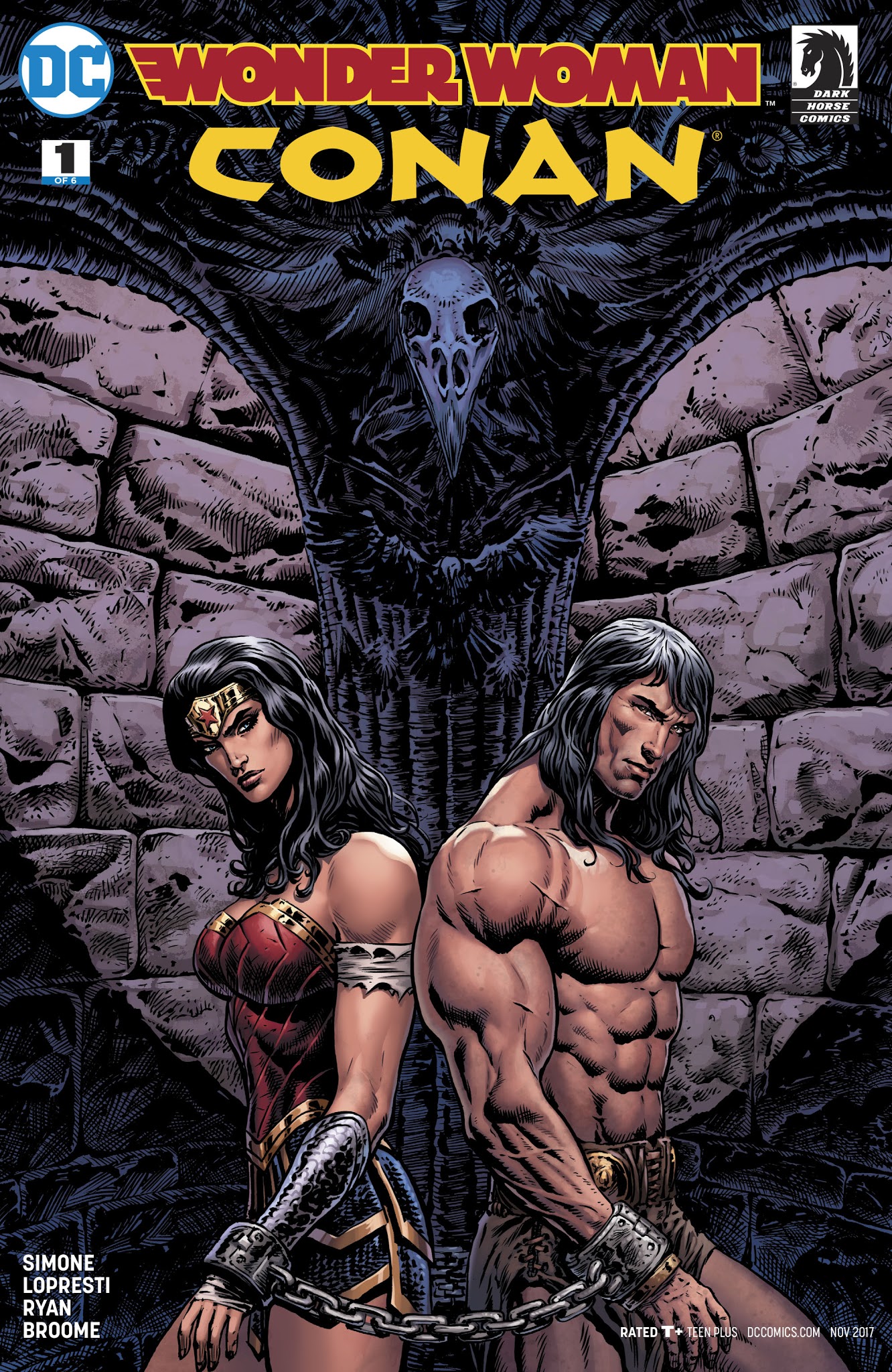 Read online Wonder Woman/Conan comic -  Issue #1 - 2