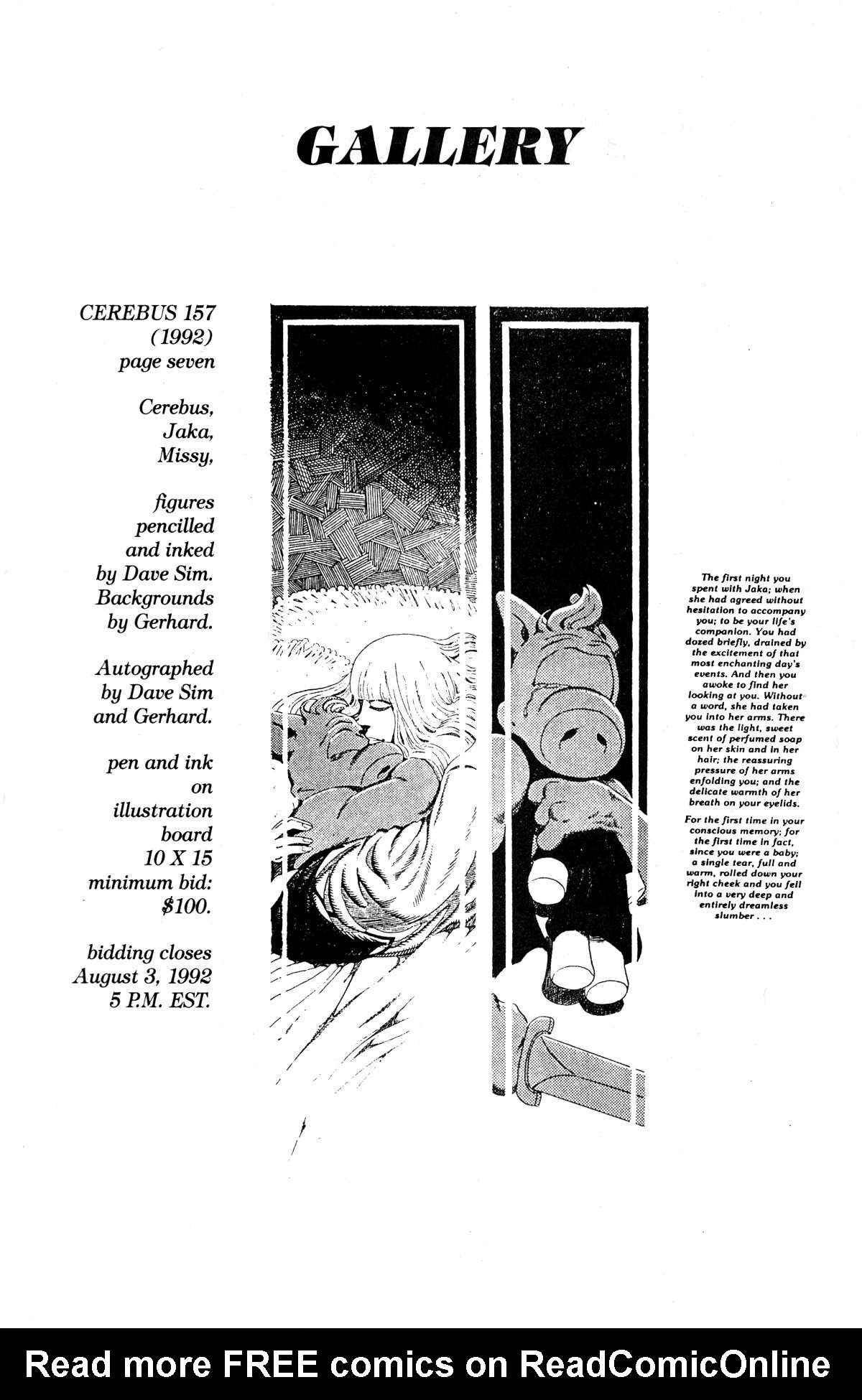 Cerebus Issue #159 #158 - English 30