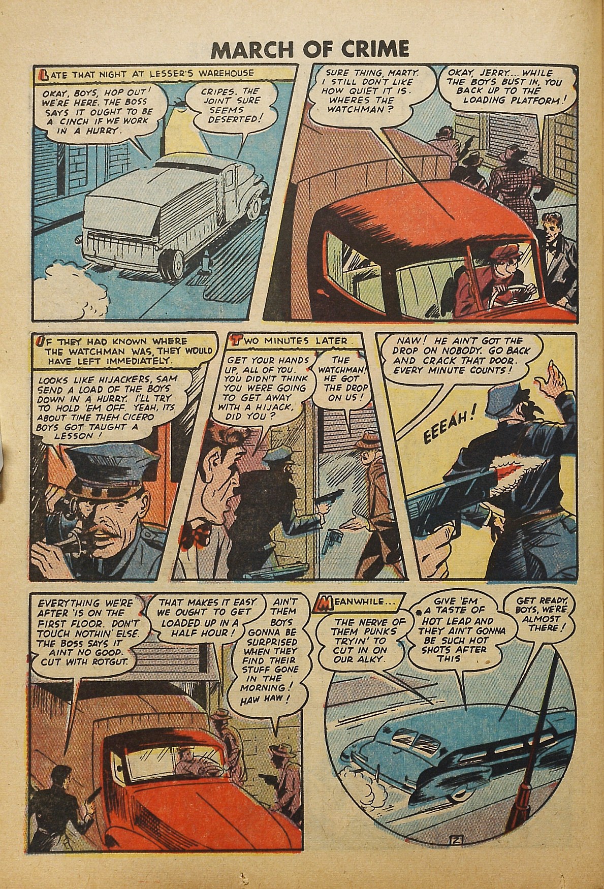 Read online March of Crime comic -  Issue #1 - 24