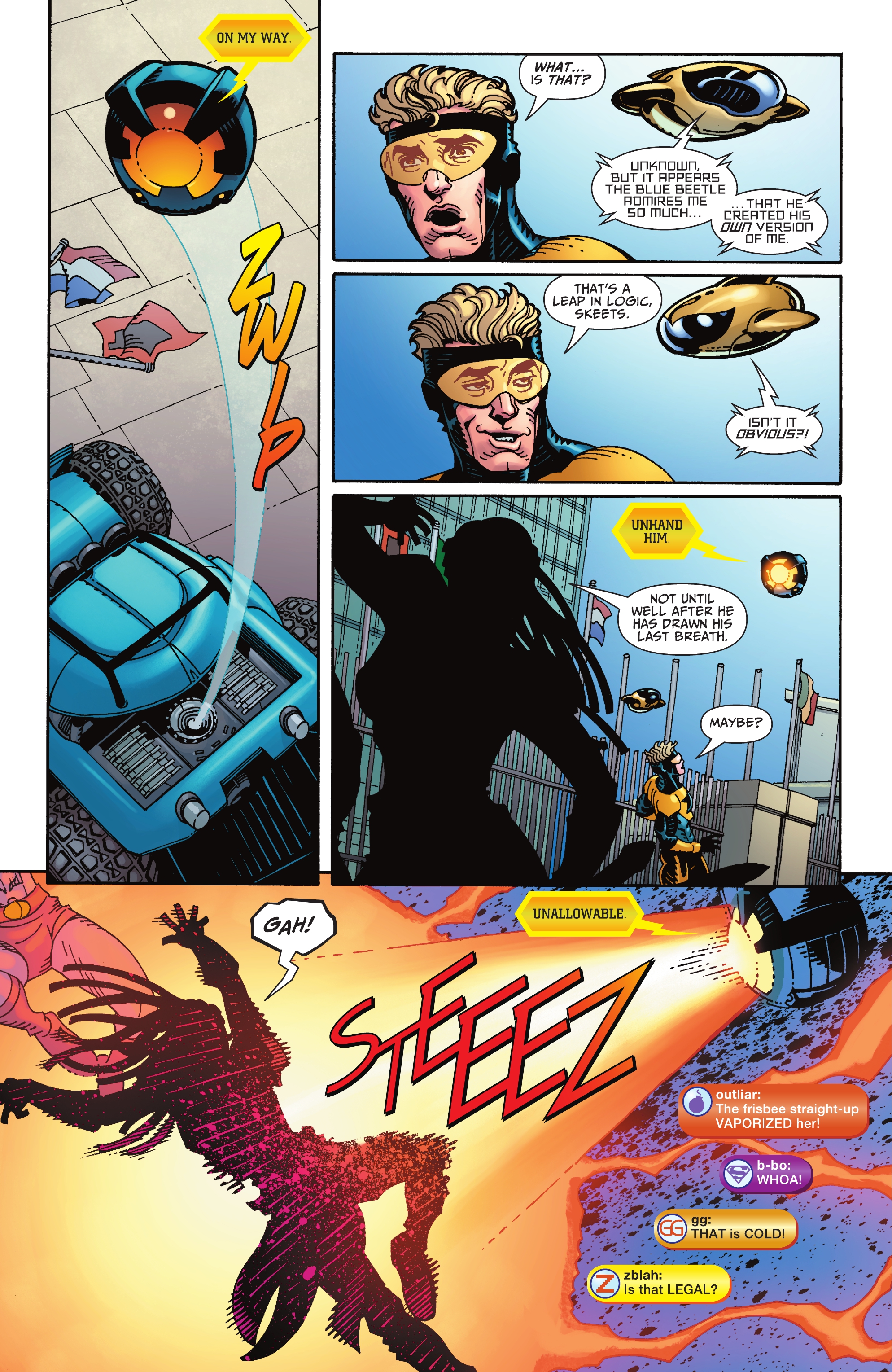 Read online Blue & Gold comic -  Issue #3 - 17