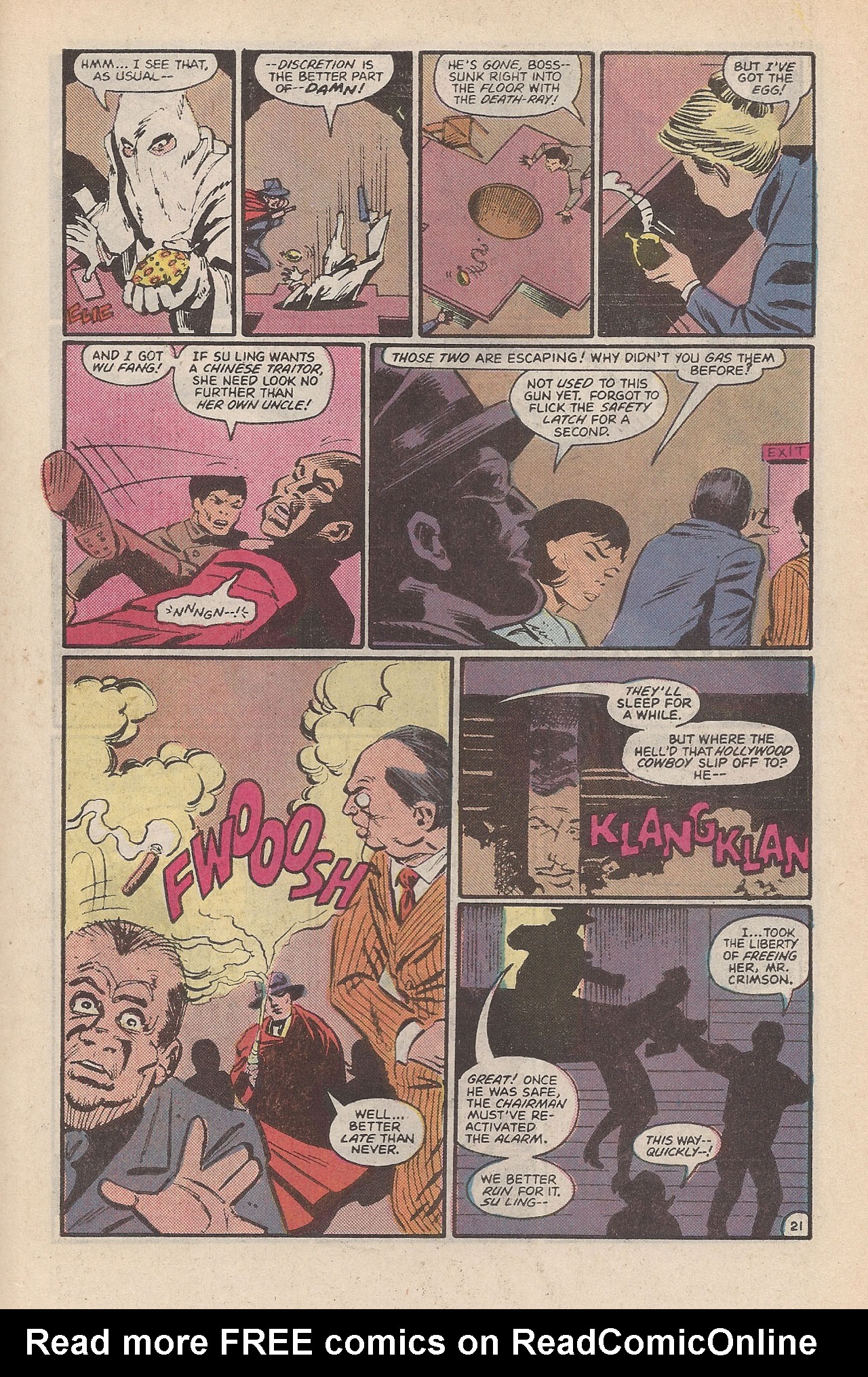 Read online Crimson Avenger comic -  Issue #3 - 31