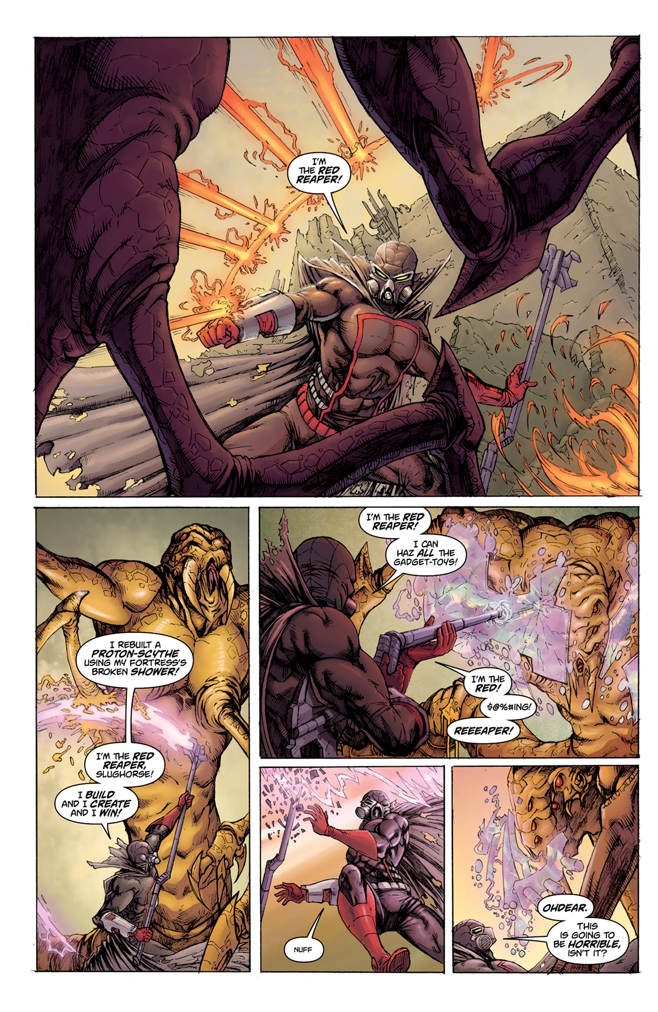 Read online Extermination comic -  Issue #5 - 16