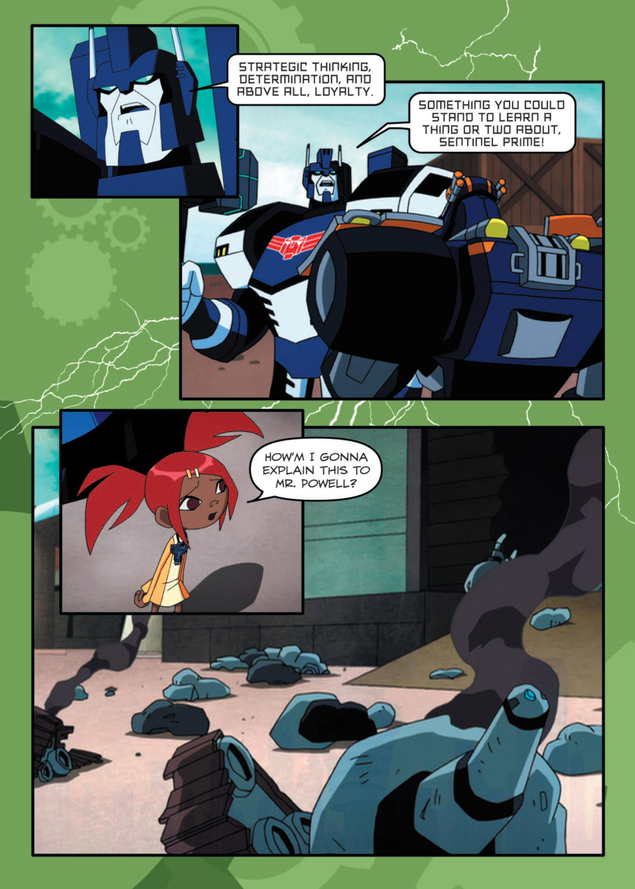Read online Transformers Animated comic -  Issue #8 - 71