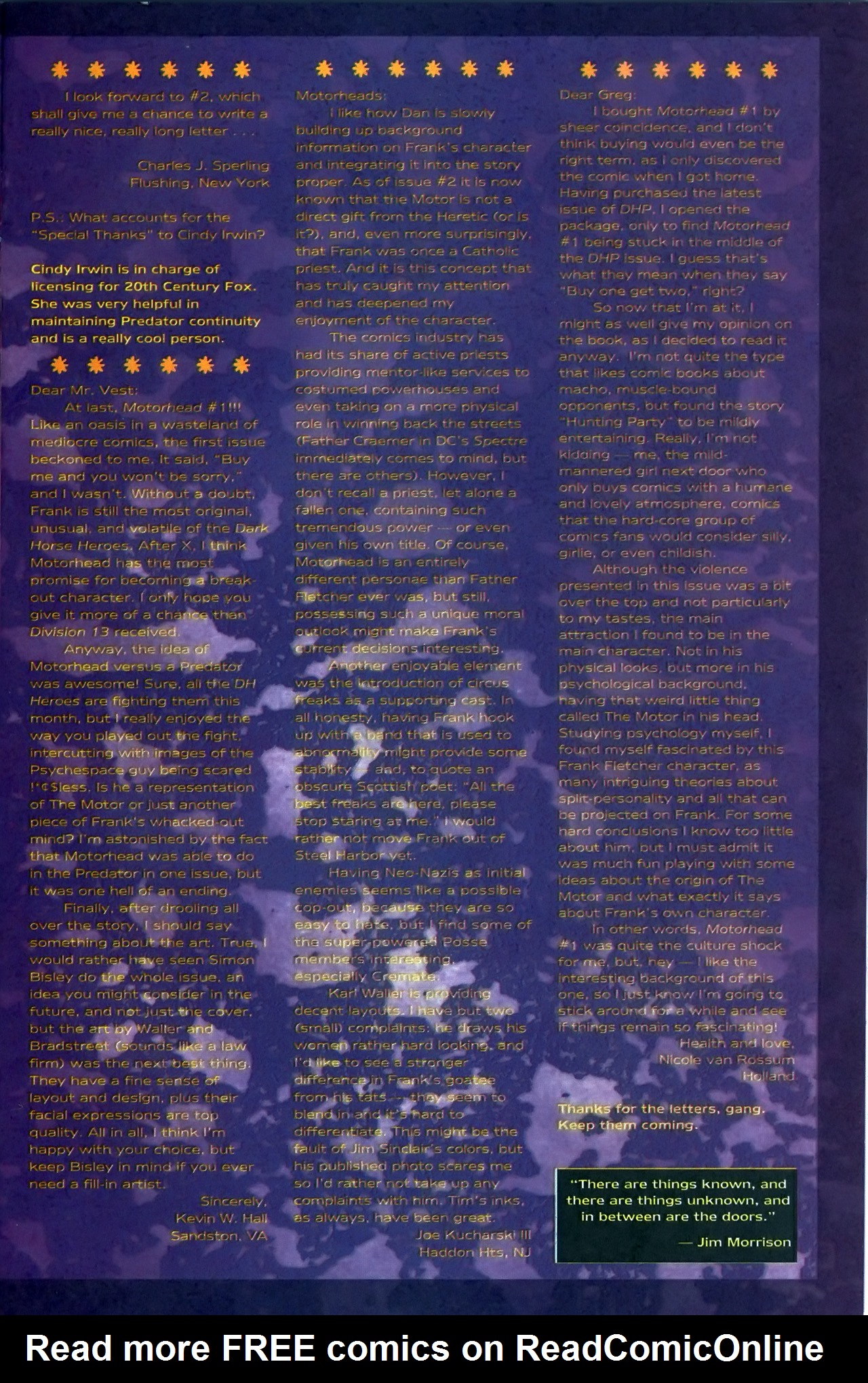 Read online Motorhead comic -  Issue #5 - 27