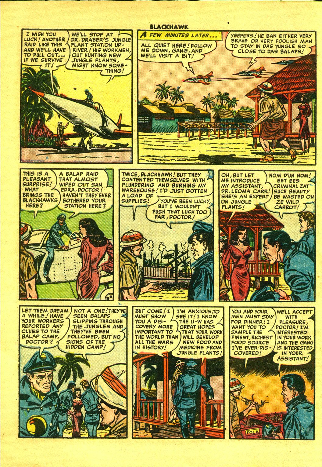 Read online Blackhawk (1957) comic -  Issue #51 - 6