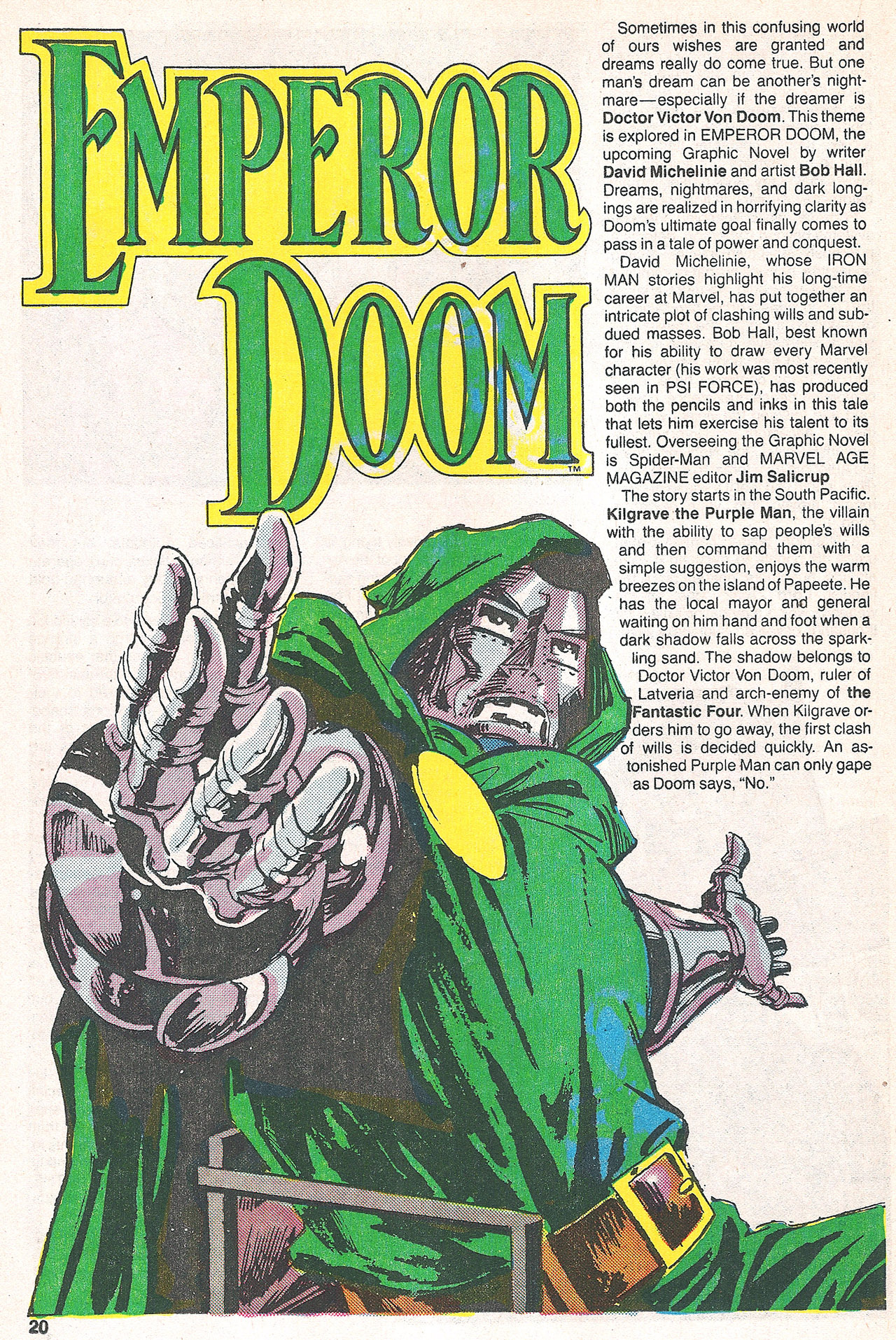 Read online Marvel Age comic -  Issue #53 - 21