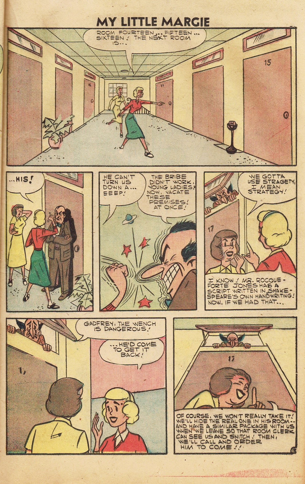 Read online My Little Margie (1954) comic -  Issue #20 - 38
