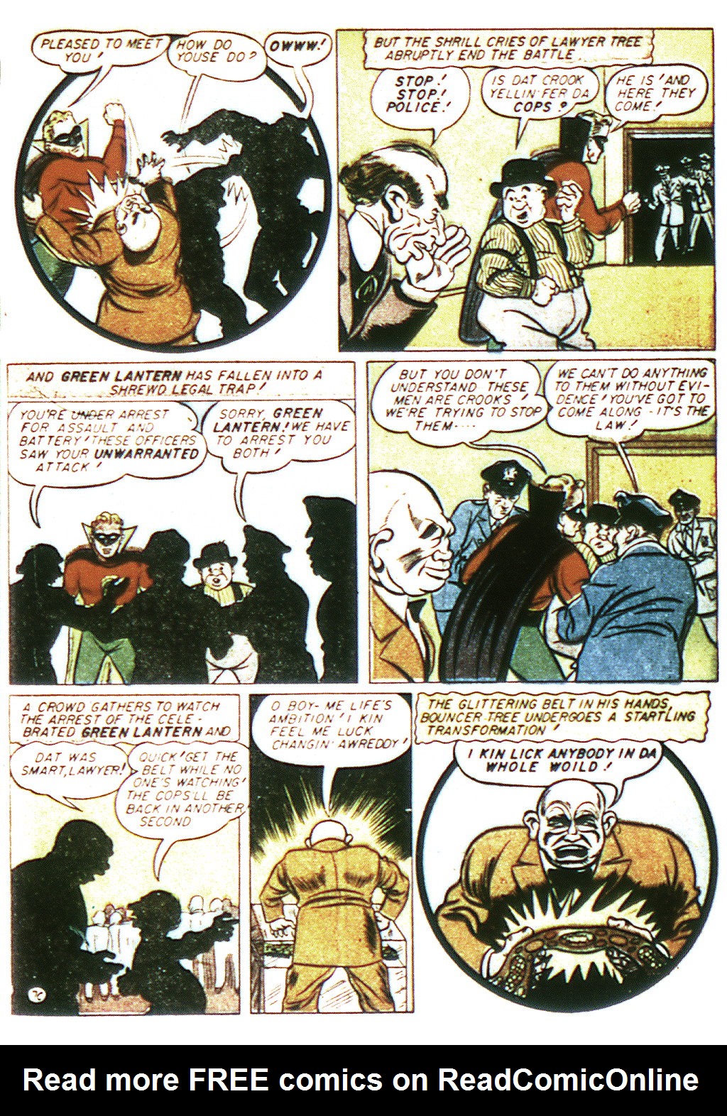 Read online Green Lantern (1941) comic -  Issue #9 - 52