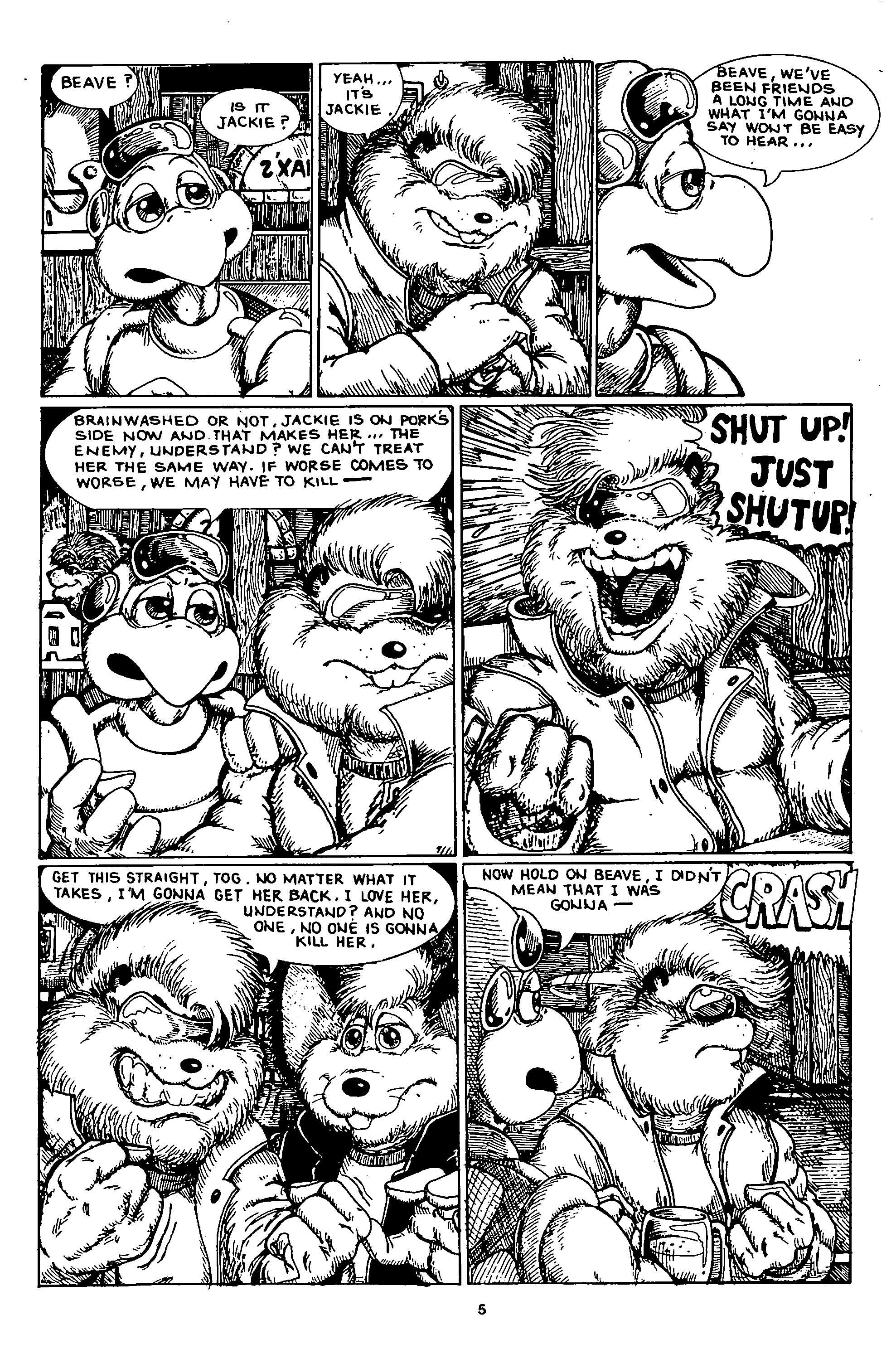 Read online Space Beaver comic -  Issue #3 - 7