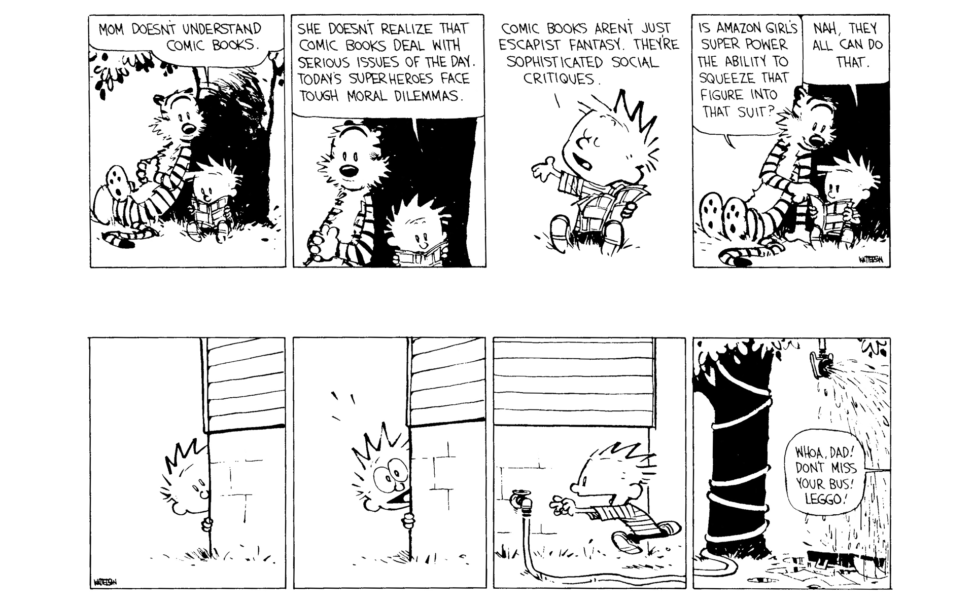 Read online Calvin and Hobbes comic -  Issue #8 - 114