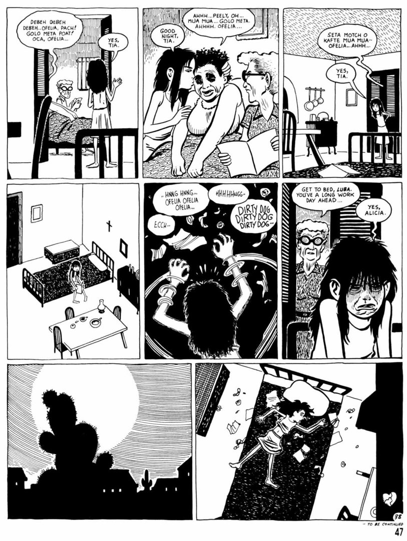 Read online Love and Rockets (1982) comic -  Issue #30 - 50