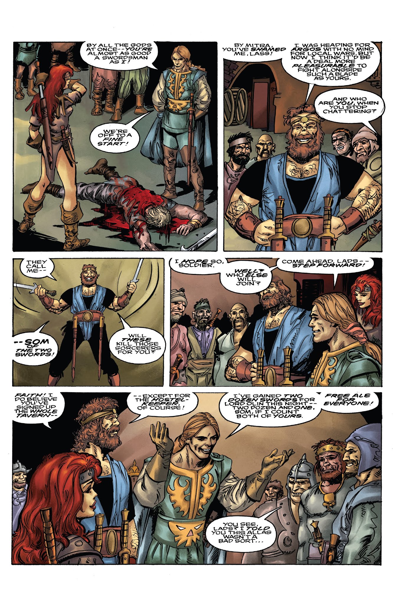 Read online The Further Adventures of Red Sonja comic -  Issue # TPB 1 (Part 2) - 38