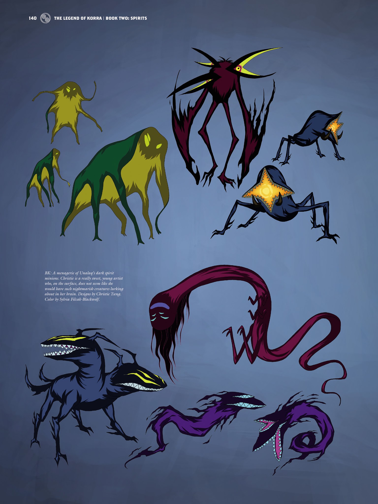 Read online The Legend of Korra: The Art of the Animated Series comic -  Issue # TPB 2 - 129