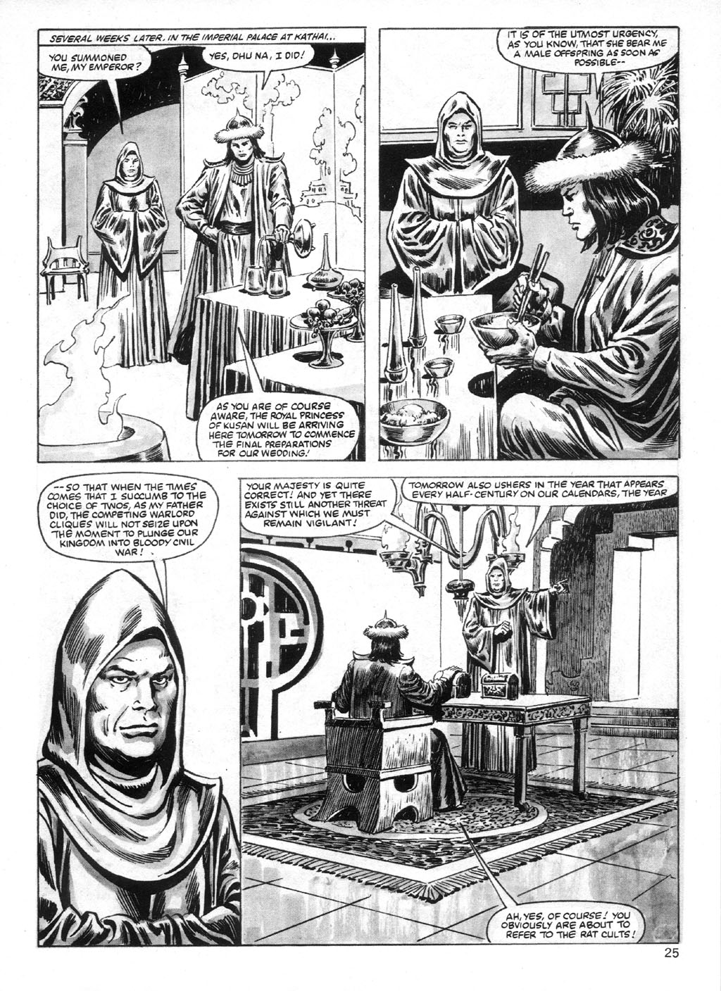 Read online The Savage Sword Of Conan comic -  Issue #95 - 25