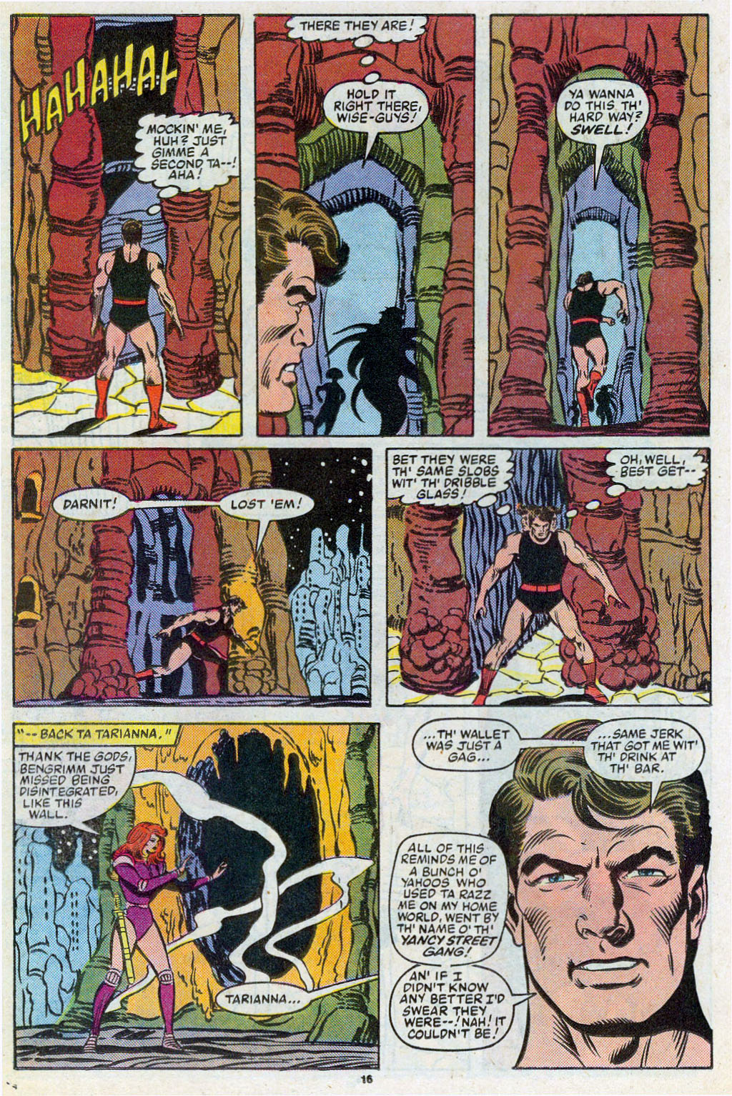 Read online The Thing comic -  Issue #15 - 17