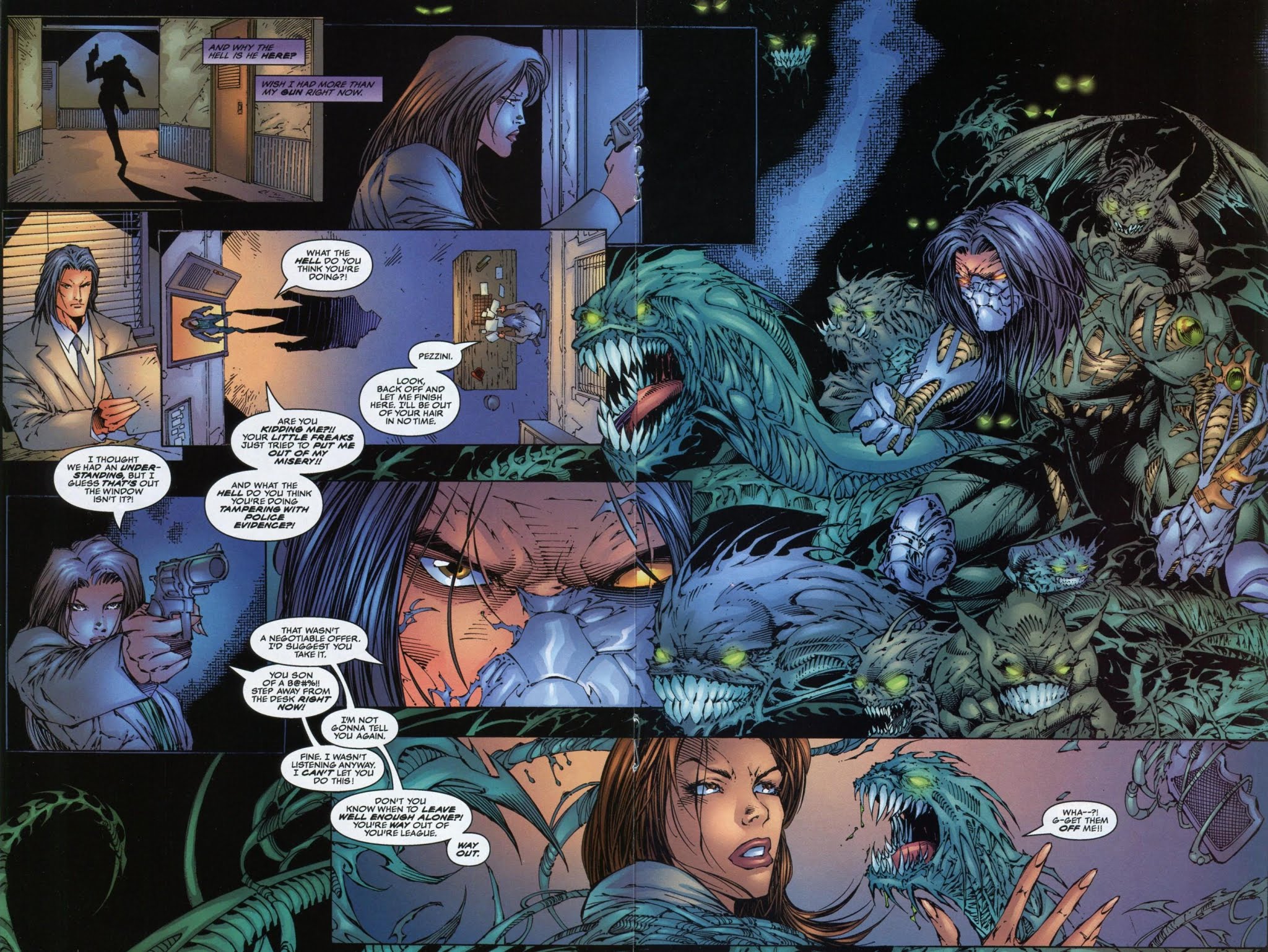 Read online Witchblade vs The Darkness comic -  Issue # Full - 9