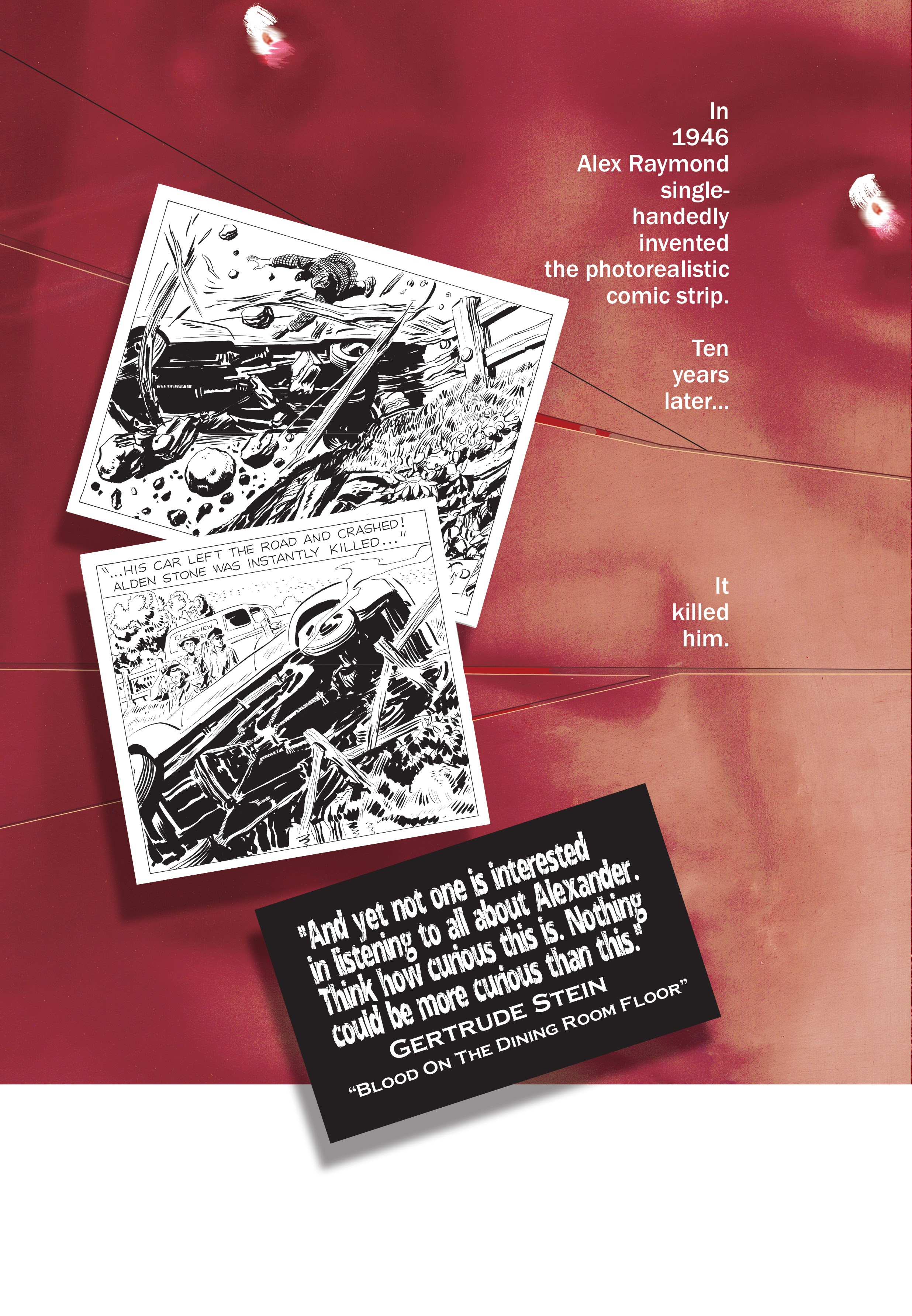 Read online The Strange Death Of Alex Raymond comic -  Issue # TPB - 102