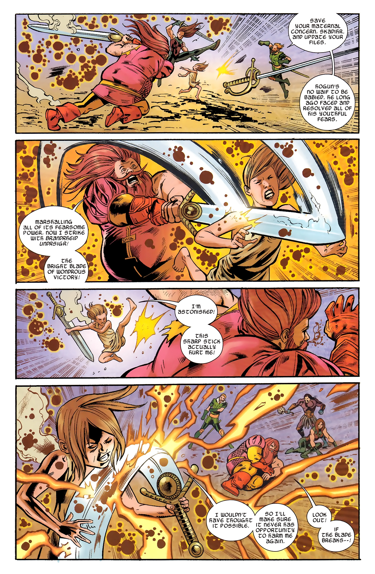 Read online Warriors Three comic -  Issue #4 - 7