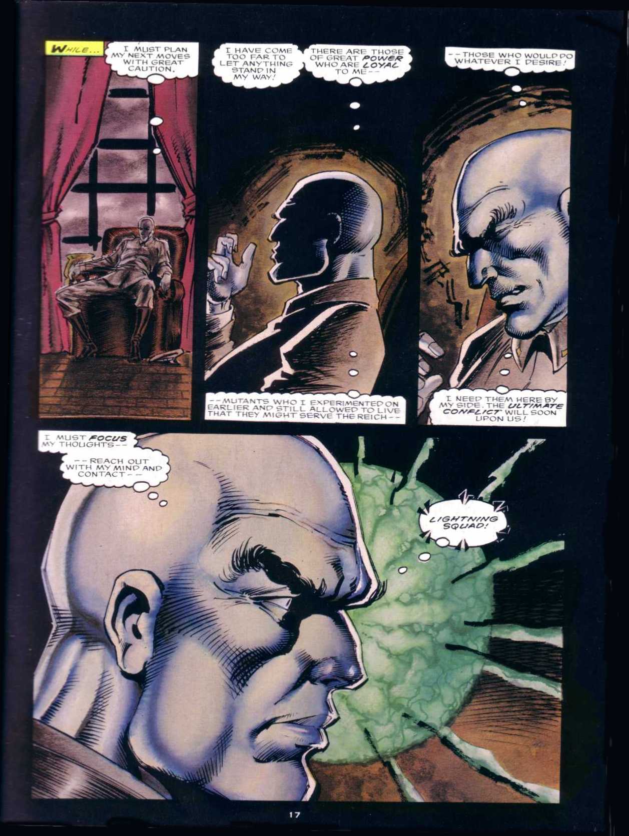 Read online Marvel Graphic Novel comic -  Issue #66 - Excalibur - Weird War III - 17