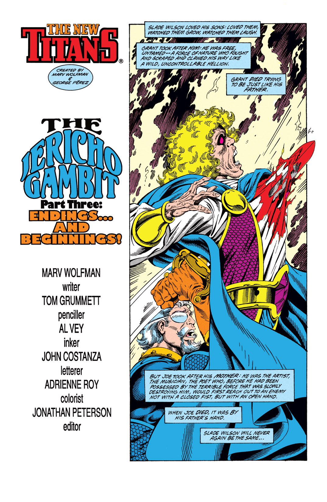 Read online The New Titans (1988) comic -  Issue #84 - 2