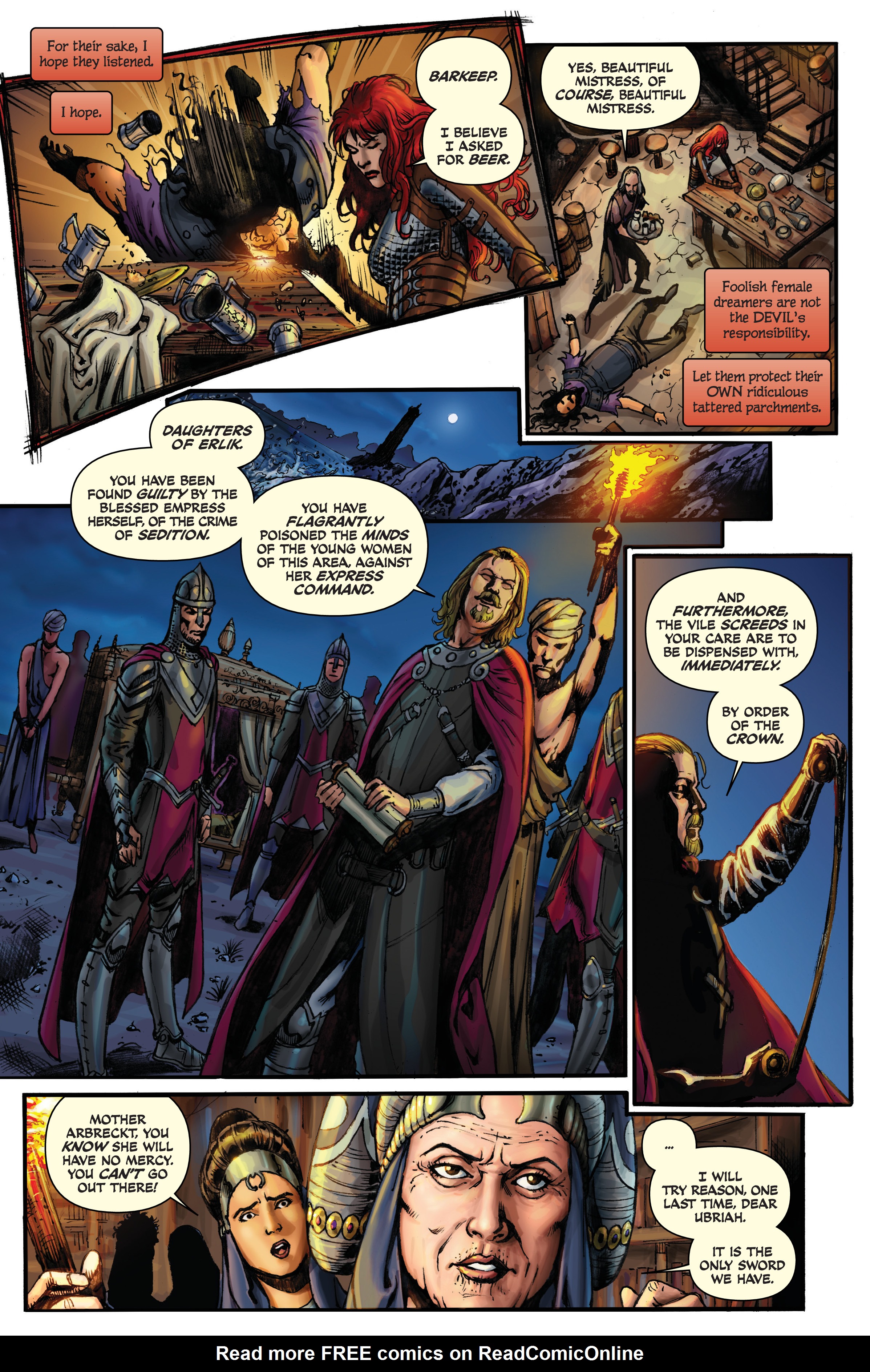 Read online Red Sonja (2013) comic -  Issue # _TPB Complete Gail Simone Red Sonja Omnibus (Part 5) - 20