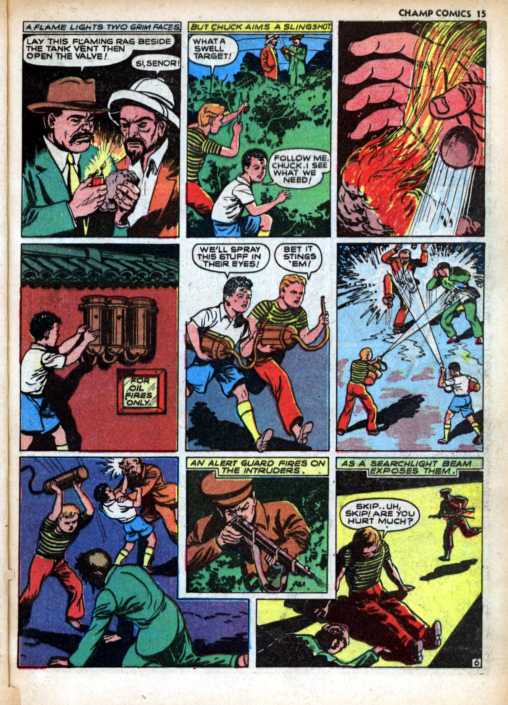 Read online Champ Comics comic -  Issue #15 - 17