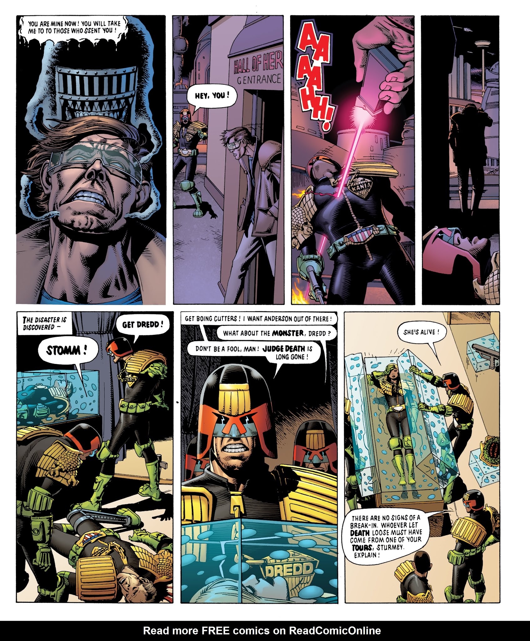 Read online Judge Dredd Classics: The Dark Judges comic -  Issue # TPB - 24