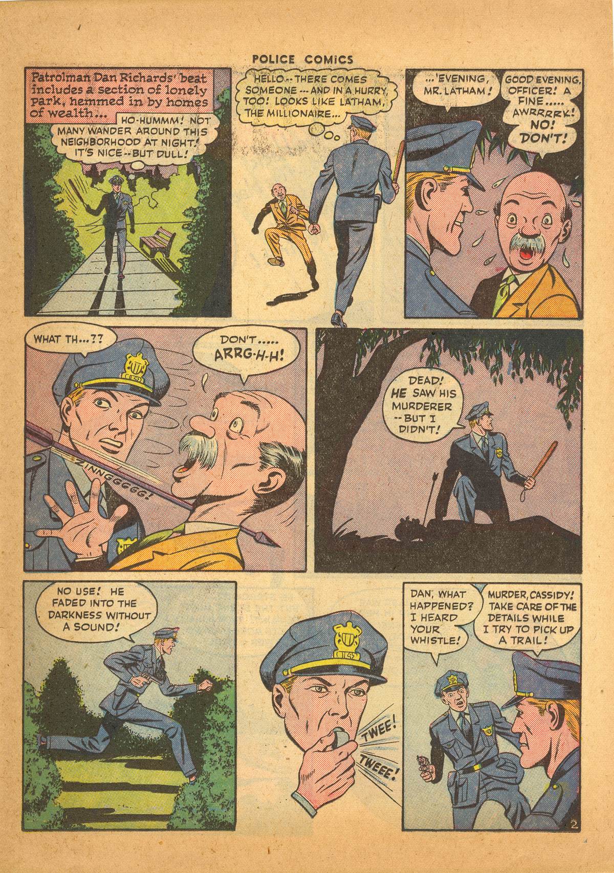 Read online Police Comics comic -  Issue #49 - 39