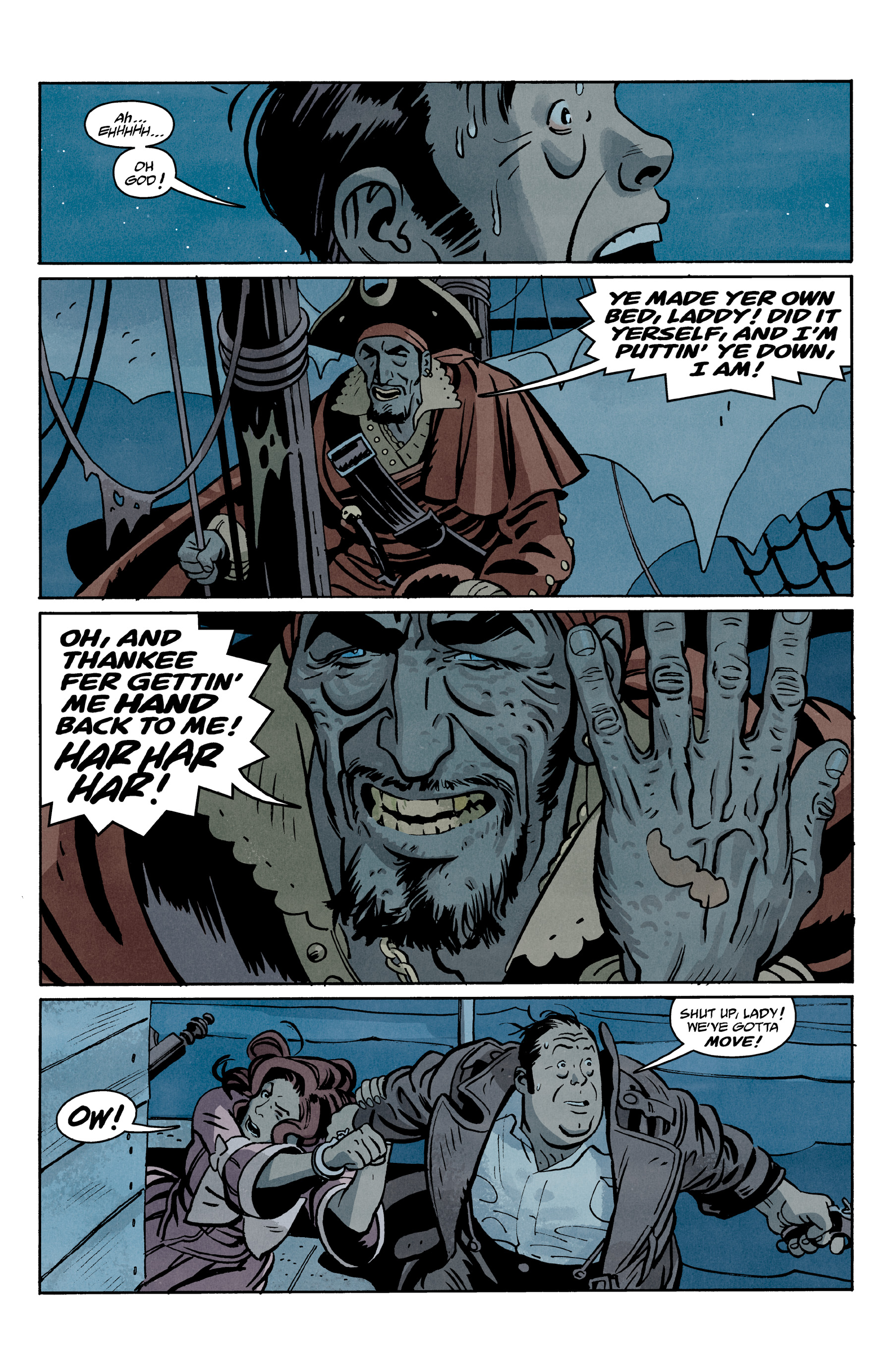 Read online Lobster Johnson: The Pirate's Ghost comic -  Issue #3 - 11