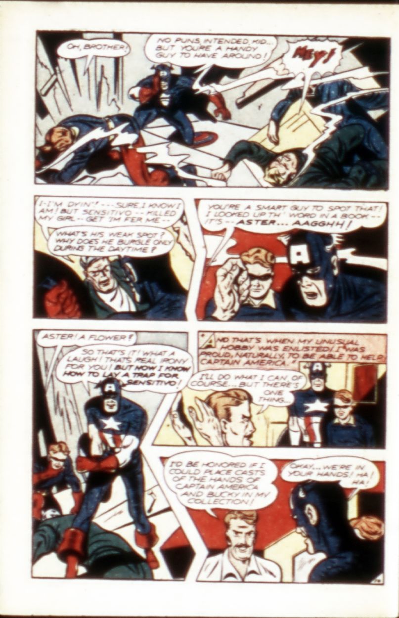Read online Captain America Comics comic -  Issue #55 - 12