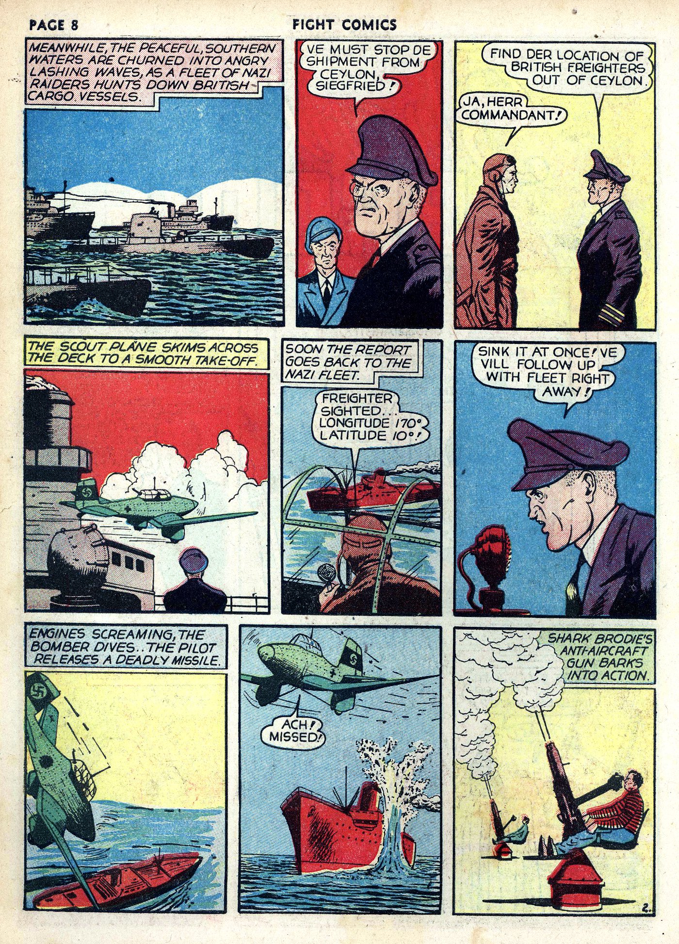 Read online Fight Comics comic -  Issue #10 - 10