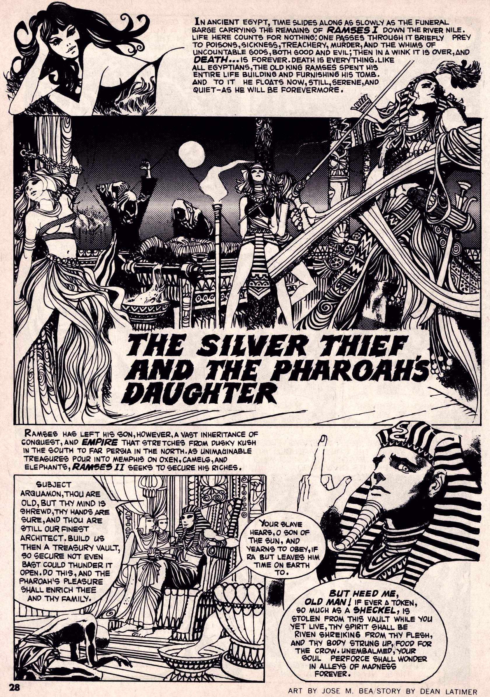 Read online Vampirella (1969) comic -  Issue #13 - 28
